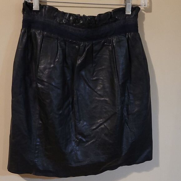 A.L.C. LAMB LEATHER SKIRT NWT - Picture 1 of 5
